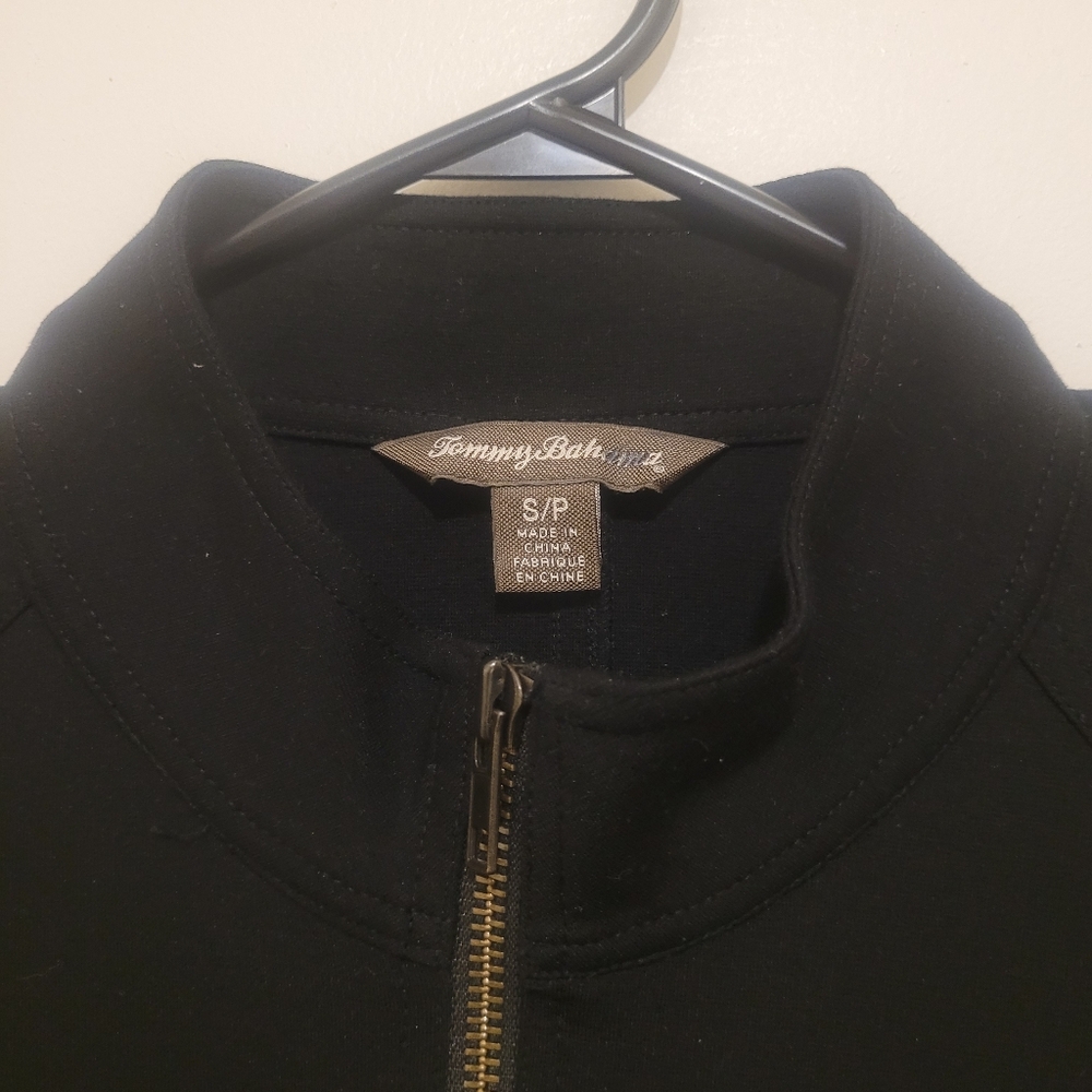 Tommy Bahama Black Zip-Up Jacket – Size Small - Picture 3 of 6